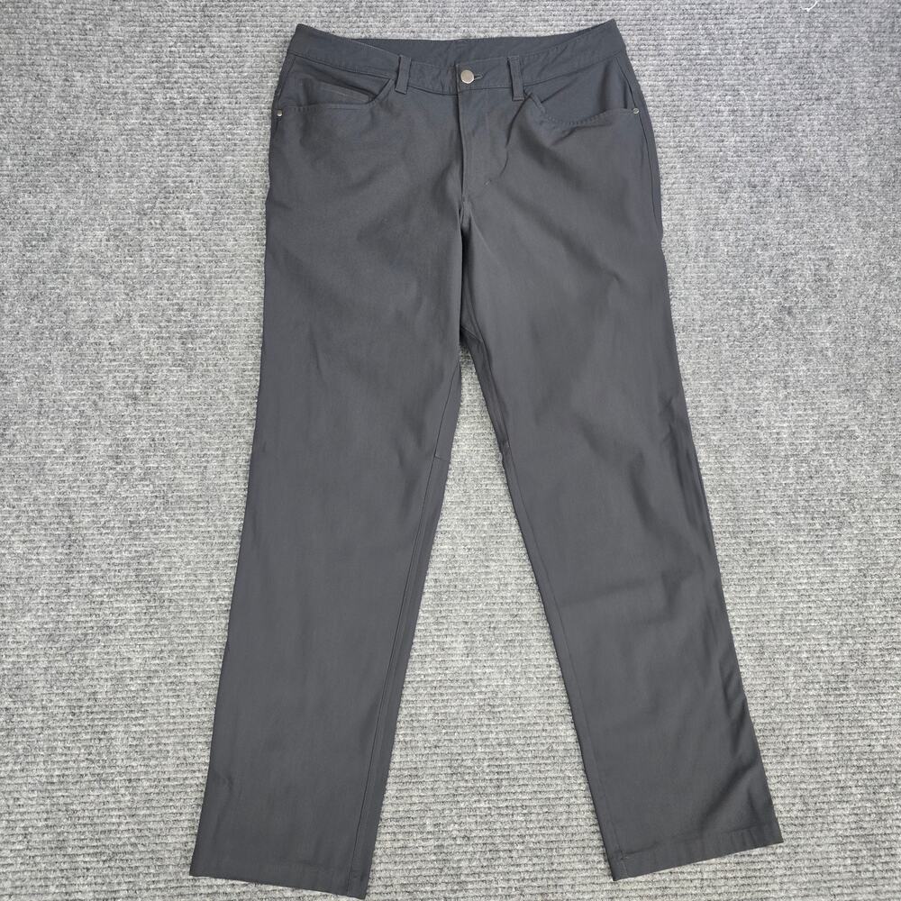 Lululemon ABC Pant Classic 31x30 Mens Gray Charcoal Warpstreme LM5583S